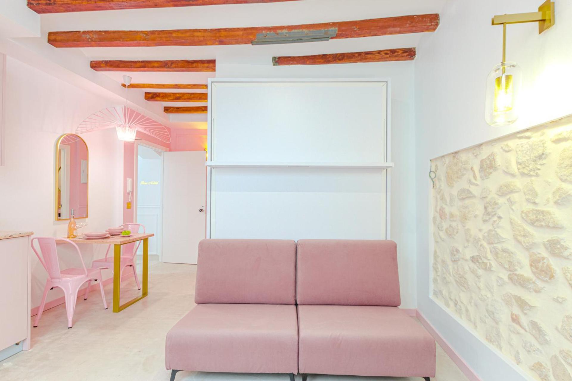 Glamorous Pink Studio In City Center Alicante Exterior foto