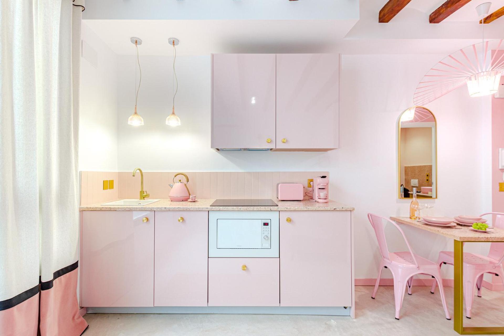 Glamorous Pink Studio In City Center Alicante Exterior foto